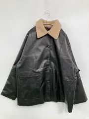 レザージャケット F ブラック