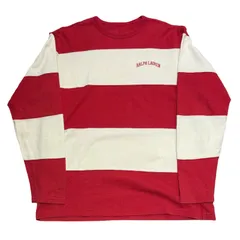 Polo Jeans co. Ralph Lauren Striped L/S Tee Made in USA