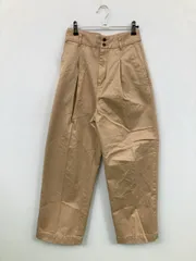 JOURNAL STANDARD ジャーナルスタンダード チノパンツ 36 ベージュ クロップド・半端丈 コットン 無地 ワイド・ルーズ テーパード ハイウエスト