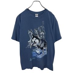 ⭐︎レアプリント⭐︎もののけ姫 サン＆山犬 プリントTシャツ L 