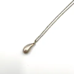 TIFFANY & Co. ティアドロップ  SV925 シルバー ネックレス