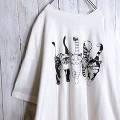 1994 rel e vant products猫柄 Tシャツ L総柄ネコ - メルカリ