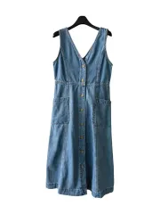 S/トップテン10 ノースリーブ デニムONE PIECE
