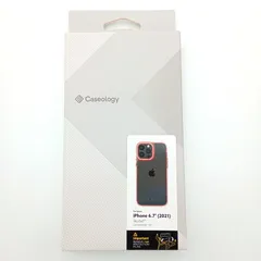 iPhone 13 Pro Max ケース 新品 Caseology Skyfall クリア ピンク系 バンパー ACS03482 DEC-0193