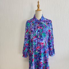 グレースクラス　サイズ36シェル柄シャツワンピース グレースコンチネンタル グレースクラス サイズ36シェル柄シャツワンピース グレース