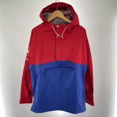【中古】Supreme×THE NORTH FACE 10SS Expedition Pullover サイズL 赤/青 NP01099[91]