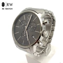 CK Calvin Klein クロノグラフ 腕時計 K2G271 スイスメイド - メルカリ