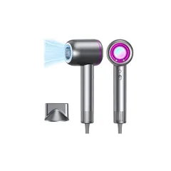 ドライヤー 大風量 速乾 【2026革新・AIスマート温度制御・美容師監修】 新型ヘアドライヤー 8億高濃度マイナスイオン Wのヘアケア機能搭載 温冷風循環モード 髪に優しい オートクリーニング機能 DCモーター 21通りの風 40m/s高風 d9af220c