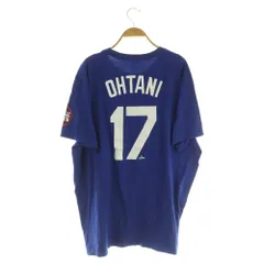 ナイキ NIKE MLB ドジャース 大谷翔平Tシャツ 半袖 XL ブルー /MY ■OS ■AD