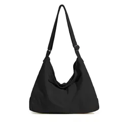 【新品】 [YIBONIKA] イボニカ?ショルダーバッグ メンズ 斜めがけ 大容量 しょるだー 肩掛け キャンバス 帆布 a4 カバン 大きめ メッセンジャーバッグ 鞄 通学 通勤 旅行 人気 男女兼用 A-ブラック 1