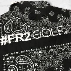 新品 FR2 GOLF ゴルフ ペイズリー ダウン 中綿ベスト レディース M