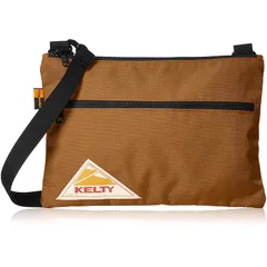 【新品】 [ケルティ]ショルダーバッグ 2592214 ヴィンテージ・フラット・ポーチSM キャラメル