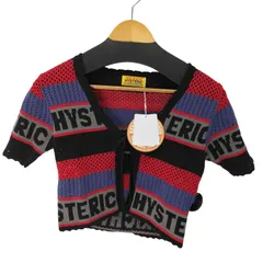 ヒステリックグラマー HYSTERIC GLAMOUR 25SS LOGOボーダー カーディガン レディース FREE のサムネイル