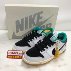 02w24399 ナイキエスビー NIKE SB  × CSEF  DUNK LOW PRO QS  ホワイト  27.5cm ベトナム製 メンズ  箱・タグ・替え紐あり  スニーカー  HJ4132-100  【中古品】