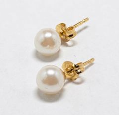 極美品 ete エテ K18 YG あこや パール ピアス S - メルカリ