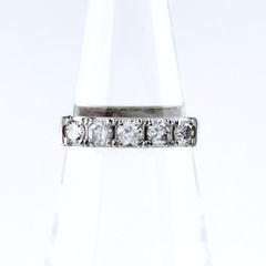 田崎真珠リングpt900 0.34ct - メルカリ