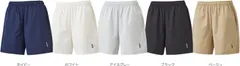 ゴーセン GOSEN テニス レディース ハーフパンツ ゲームパンツ ボトムス ズボン 短パン ショートパンツ 部活 トレーニング ランニング ジョギング 吸汗速乾  PP2441 17 ネイビー