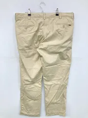 Polo Ralph Lauren ポロラルフローレン チノパンツ 36/32 アイボリー フルレングス コットン 無地 スタンダード ストレート レギュラー