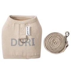 犬 ハーネス 春、夏、秋、冬 小型犬 猫用 ソフト メッシュ ベスト ハーネス リードセット 犬用胴輪 夜間反射 可愛い 調節可能 軽量 通気 簡単脱着式 ハーネス (L)