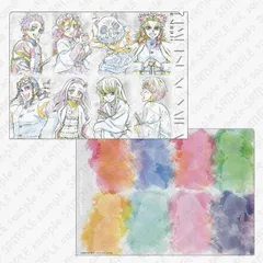 竈門炭治郎 竈門禰豆子 我妻善逸 嘴平伊之助 宇髄天元 甘露寺蜜璃 時透無一郎 煉獄杏寿郎 集合 鬼滅の刃 ダイニング新店舗記念 A4原画クリアファイル 鬼滅 グッズ クリアファイル ufotable DINING