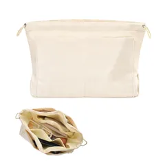 【特価商品】バッグインバッグ インナーバッグ リュック 軽量 自立 撥水 ポーチ トートバッグ用 ショルダーバッグ メンズ レディース ベージュ XLサイズ