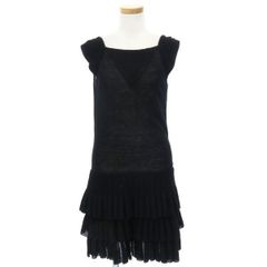 alice auaa one-piece dress ノースリーブ ニットワンピ - メルカリ