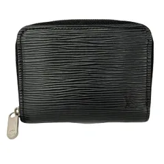 LOUIS VUITTON(ルイヴィトン) コインケース エピ美品  ジッピーコインパース M60152 ノワール レザー