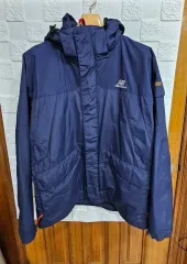 ニューバランス ネイビー ウィンドブレーカー フード ジャケット
