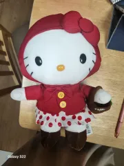 赤ウール 帽子 コンセプト ハローキティ ぬいぐるみ