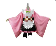 鬼滅の刃 禰豆子 メイド服 コスプレ 衣装