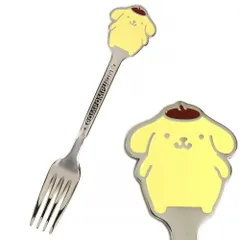 ポムポムプリン ステンレスフォーク かわいい 夏のティータイム  サンリオ sanrio キャラクター
