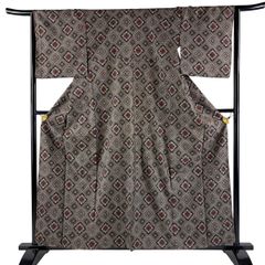 美品】 振袖 身丈164cm 裄丈67cm M 袷 桜 霞 箔 染め分け 青緑 正絹