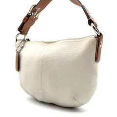 【良品】COACH y2k white leather soho hobo one shoulder bag handbag unisex コーチ ワンショルダーバッグ ホワイト レザー ユニセックス