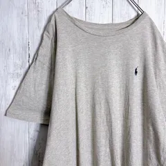 【入手困難】00s Vintage 古着 ポロラルフローレン Polo Ralph Lauren グレー 半袖Tシャツ #us52