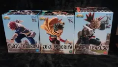 セガ 僕のヒーローアカデミア フィギュア 3種 (まとめ売り)