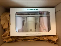 スターバックス SS ミニ タンク ステンレスボトル キーホルダー セット ピンク 白 ラベンダー