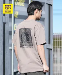 【ムラスポ公式】新品 NEW ERA ニューエラ 半袖 Tシャツ メンズ バックプリント Paisley 14856694