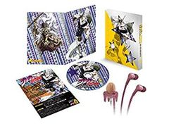 [중고] 조조의 기묘한 모험 스타 더스트 크루세이더스 Vol.4 (고기의 싹형 이어폰 첨부)(첫회 생산 한정판) [Blu-ray]