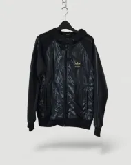 95 アディダス ファイヤーバード ウーブン フードジップアップ