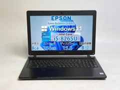 【良品】【7 日保証付き】Epson Endeavor NJ4300E/Intel Core i5-8265U8GB /SSD256GB /Windows /Office付き N2165_799のサムネイル