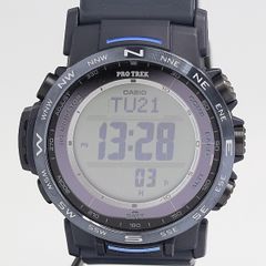 稼働】CASIO PROTREK TOUGH SOLAR ネイビー メンズ - メルカリ