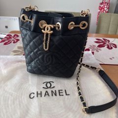 CHANEL ブラックバケットバッグ ノベルティ商品 - メルカリ