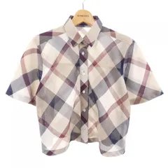 ブルーレーベルクレストブリッジ BLUE LABEL CRESTBRIDGE S／Sシャツ