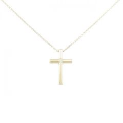 最終値下げ5/10迄 ティファニー クロス ネックレス ゴールド 中古