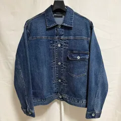 ユニクロ 1世代 デニム トラッカージャケット / インディゴ L