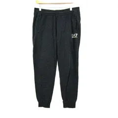 エンポリオアルマーニ ジョガーパンツ ボトムス スウェット EA7 メンズ Mサイズ ブラック Emporio Armani 【中古】のサムネイル