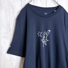 【入手困難】adidas originals × マークゴンザレス 限定コラボ ネイビー 半袖Tシャツ #484のサムネイル