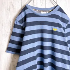 【国内正規品】adidas originals ボーダー ブルー ネイビー 半袖Tシャツ #2