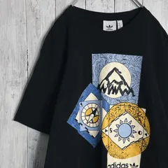 【国内正規品】adidas originals ADVENTURE プリント ブラック 半袖Tシャツ #2532