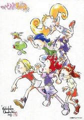 おジャ魔女どれみドッカーン! キャンバスアート A - メルカリ